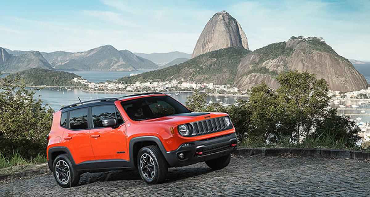 La Jeep Renegade arrive au Brésil