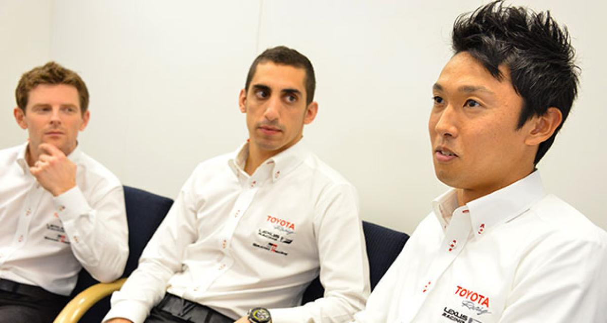 WEC 2015 : Interview de l'équipage de la Toyota TS040 numéro 1