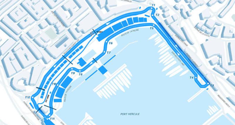  - Formule E : le tracé du e-Prix de Monaco dévoilé