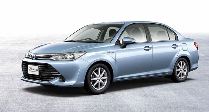  - La Toyota Corolla se met à la page au Japon