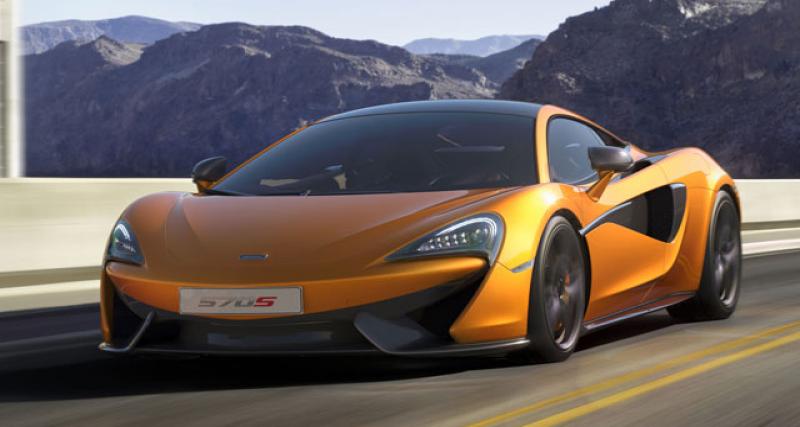  - New york 2015 : McLaren 570S Coupé