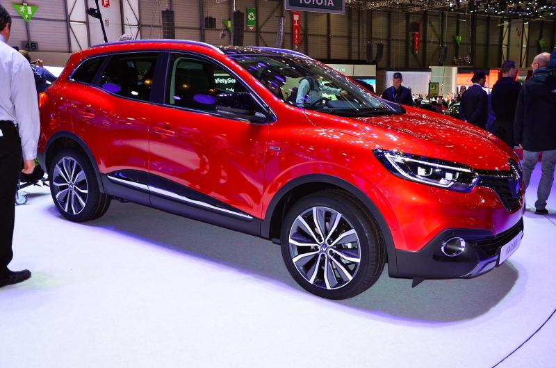  - Genève 2015 live : Renault Kadjar 1