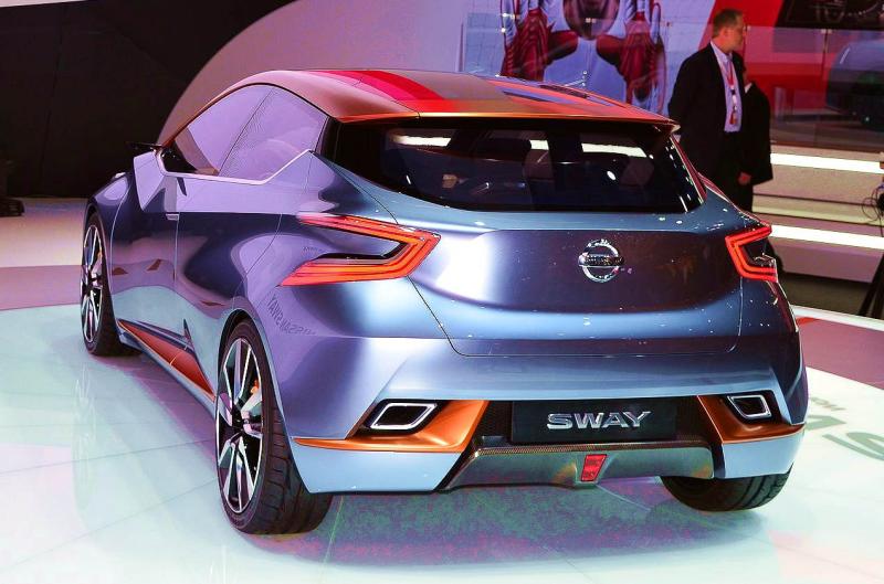  - Genève 2015 live : Nissan Sway 1