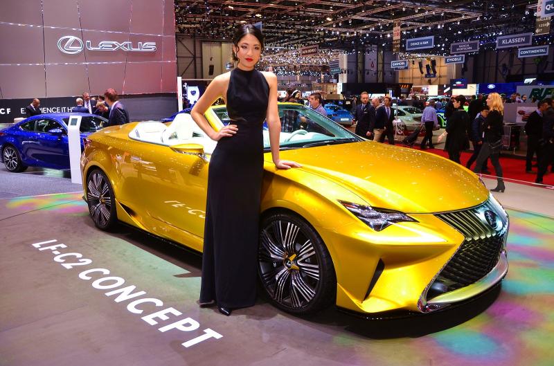  - Genève 2015 live : Lexus LF-C2 Concept 1