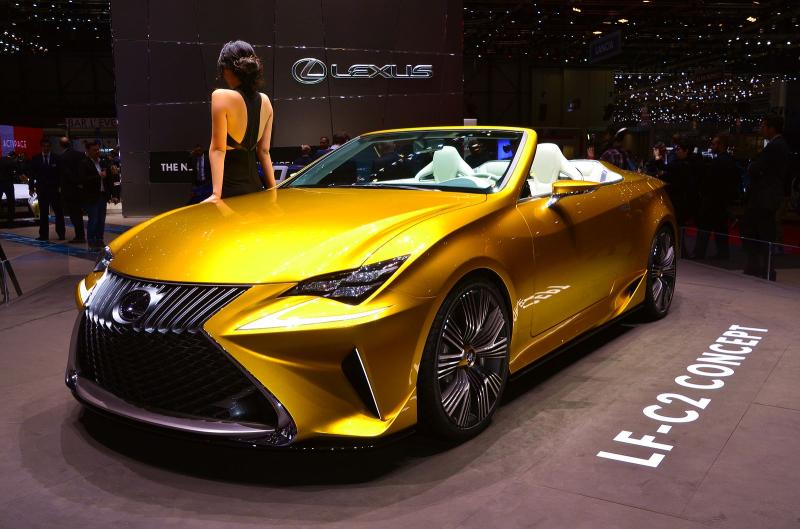  - Genève 2015 live : Lexus LF-C2 Concept 1