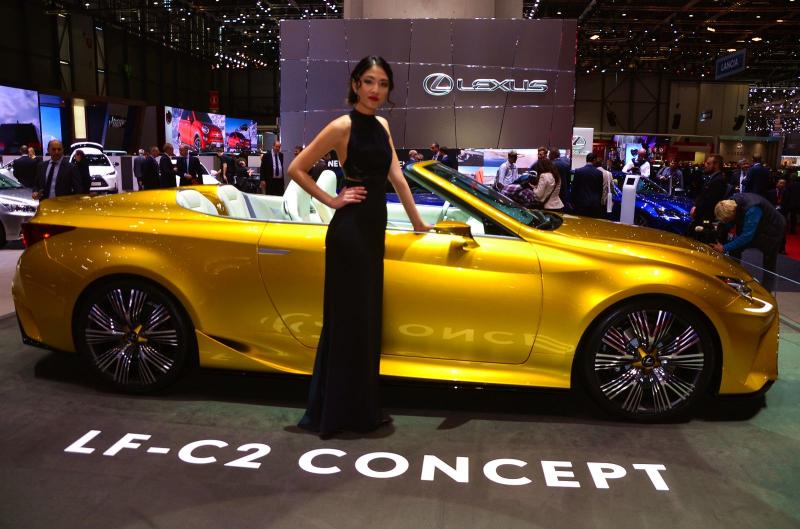  - Genève 2015 live : Lexus LF-C2 Concept 1