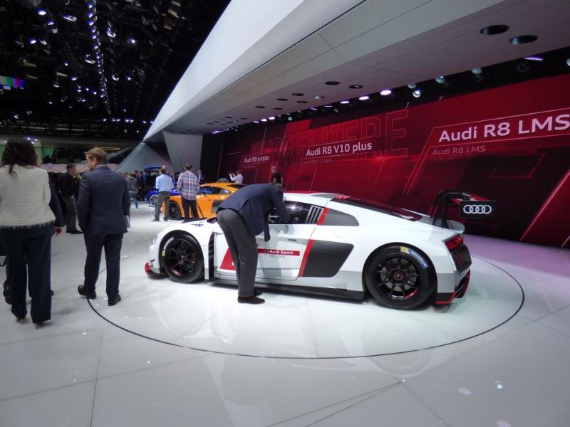 Genève 2015 live : Audi R8 LMS 1