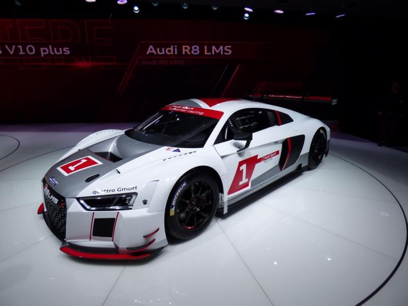 Genève 2015 live : Audi R8 LMS 1