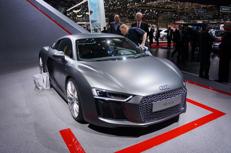  - Genève 2015 live: Audi R8 1
