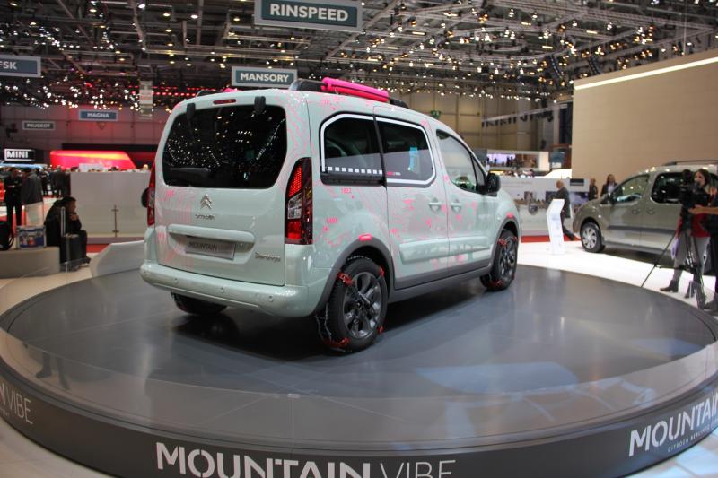  - Genève 2015 live : Citroën Berlingo Mountain Vibe Concept 1