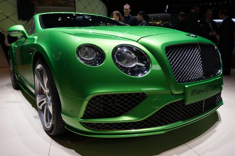  - Genève 2015 live : Bentley Continental GT Speed 1