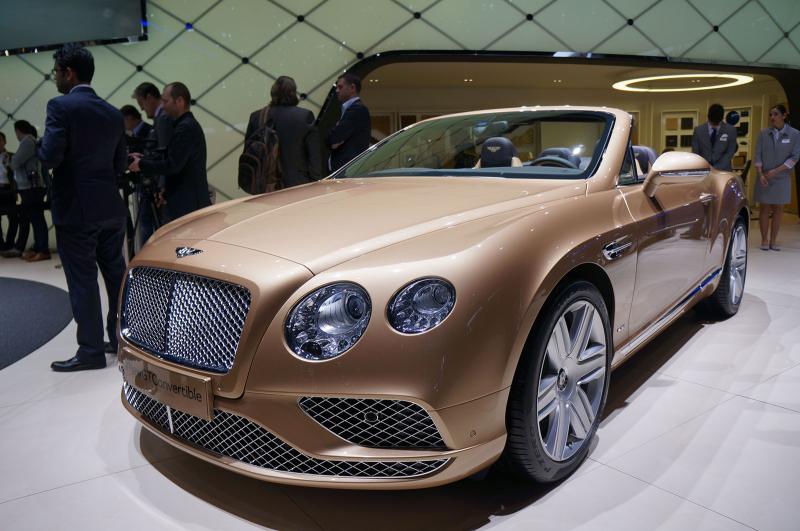  - Genève 2015 live : Bentley Continental GTC 1