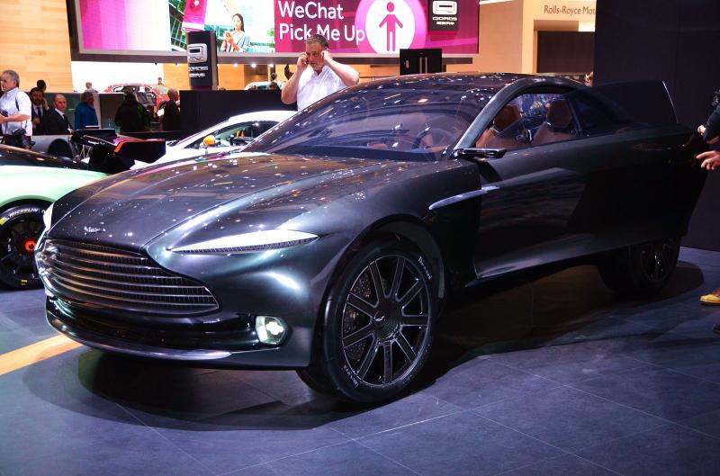  - Genève 2015 live : Aston Martin DBX Concept 1