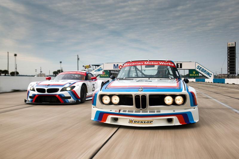  - Une livrée hommage pour les BMW engagées aux 12 heures de Sebring 1