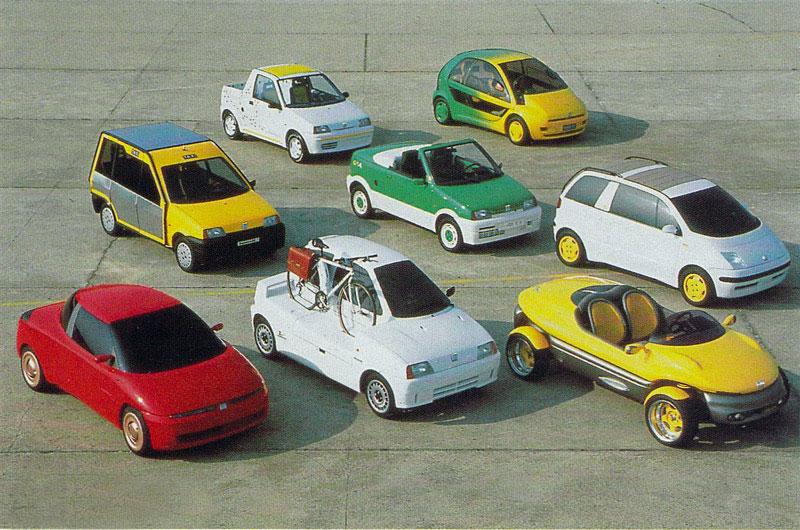  - Les concepts Bertone : Fiat Cinquecento Rush (1992) 1