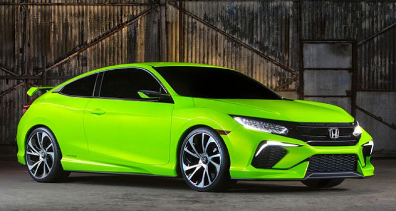  - New York 2015 : Honda Civic Concept