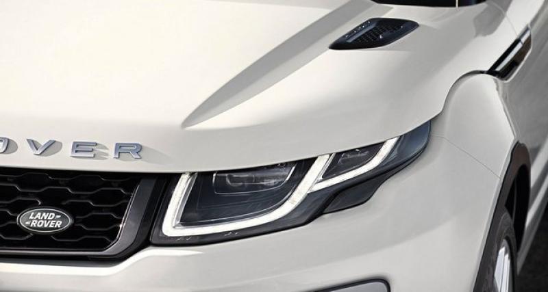  - Range Rover Evoque : une nouvelle version se profile