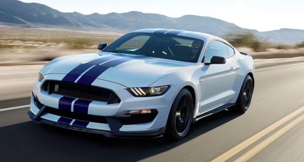 Ford Mustang Shelby GT350 : plus de 520 ch
