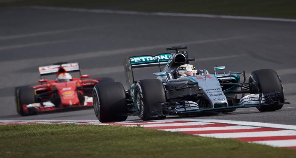 F1 Shanghaï 2015: Hamilton en toute maîtrise