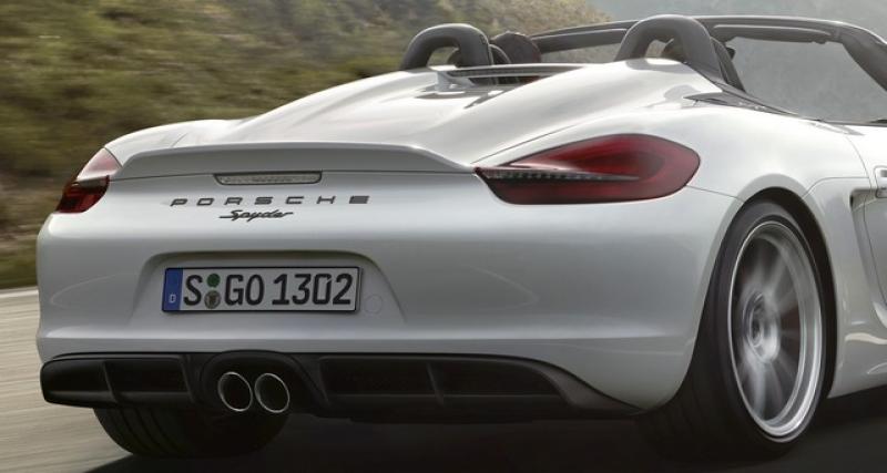  - Porsche Boxster Spyder GT4 : rumeurs
