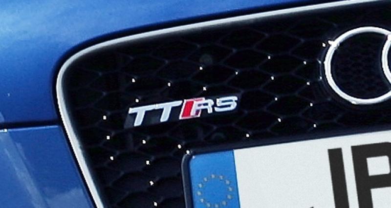  - Futur coupé Audi TT RS : puissantes rumeurs