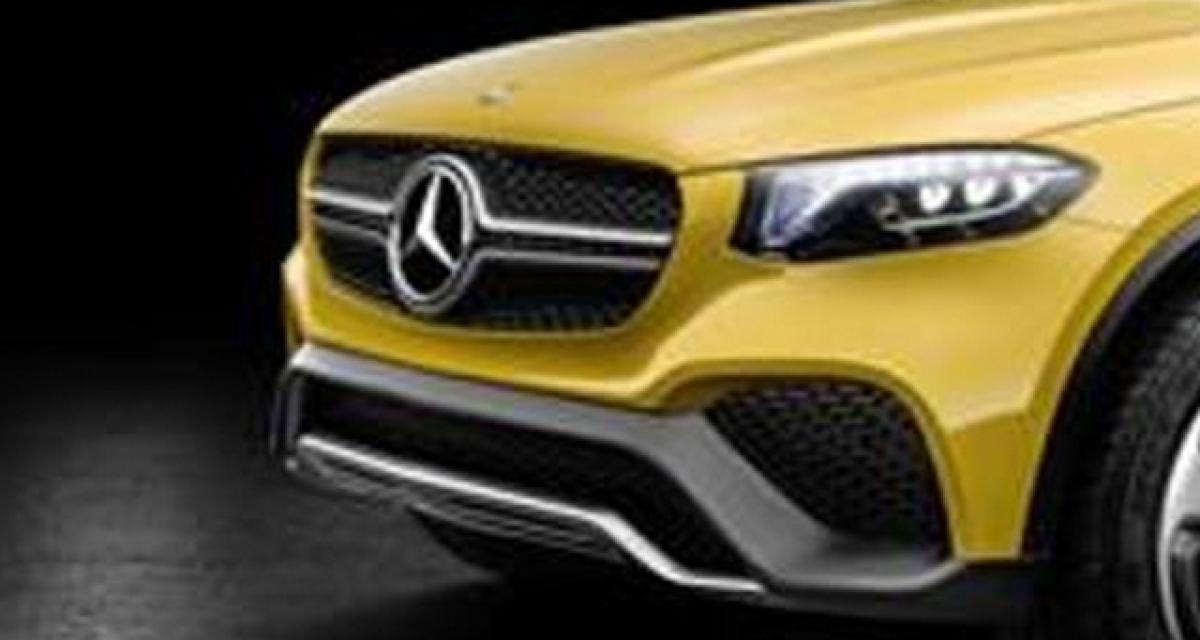 Mercedes GLC Coupé concept : les premières images ?