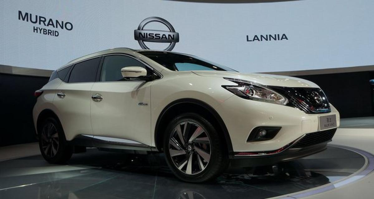 Shanghai 2015 live : Nissan Murano Hybrid