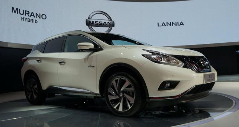  - Shanghai 2015 live : Nissan Murano Hybrid