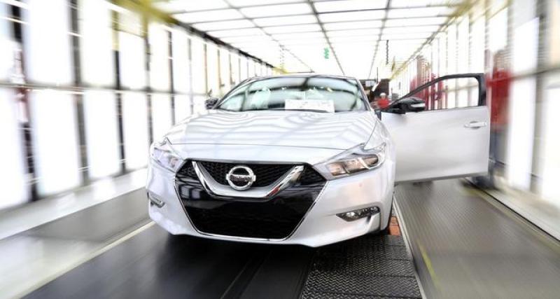  - Production lancée pour la Nissan Maxima à Smyrna