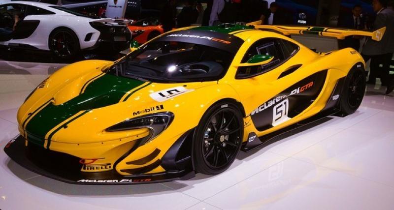  - La McLaren P1 GTR homologuée pour la route ?