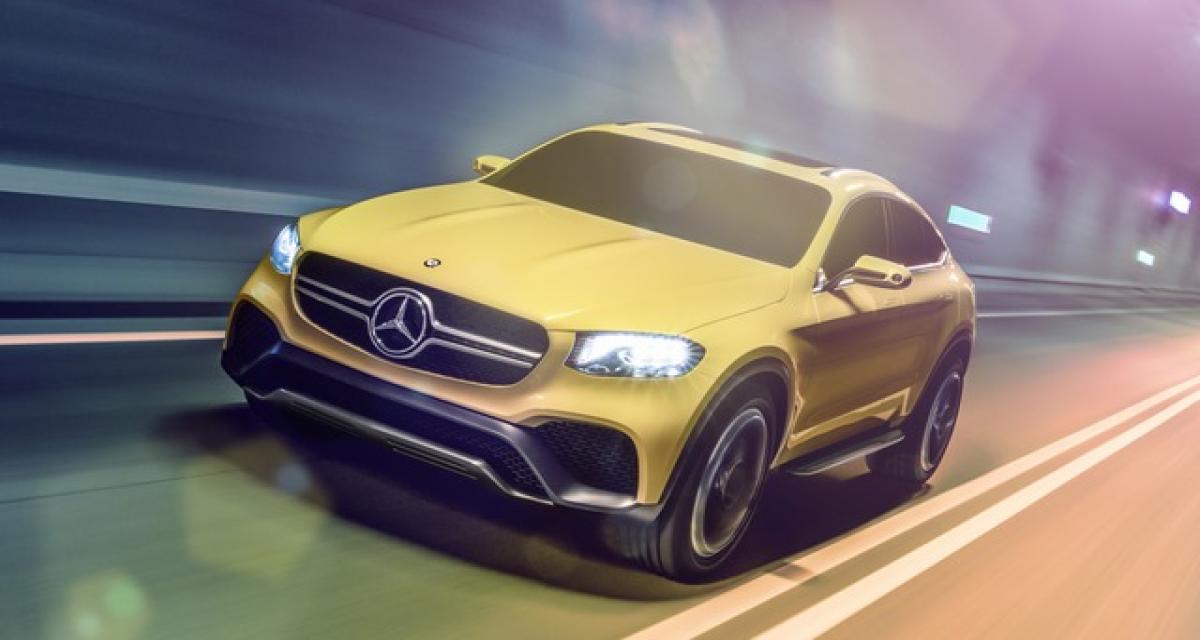 Mercedes GLC Coupé : la série confirmée