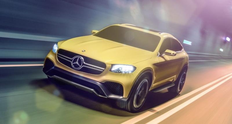  - Mercedes GLC Coupé : la série confirmée