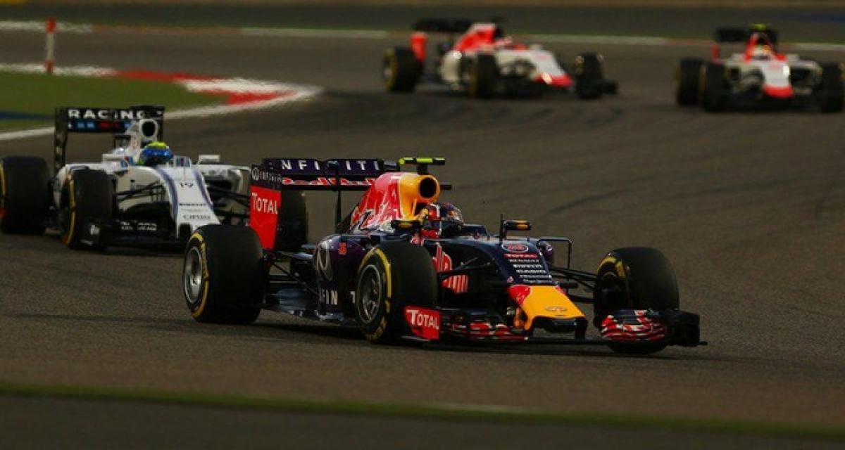 F1 : la saison 2016 débutera en avril