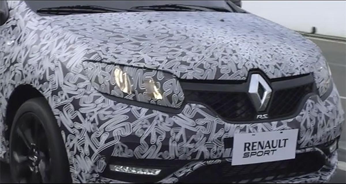 La Renault Sandero RS en mouvement