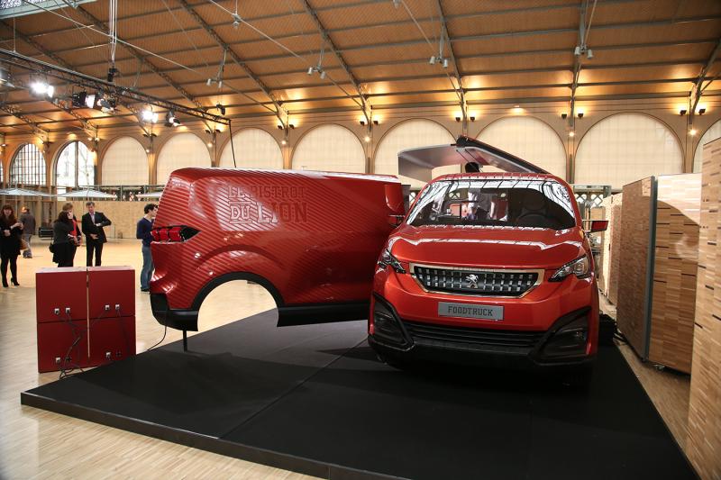  - Peugeot Design Lab présente son "food truck" 1