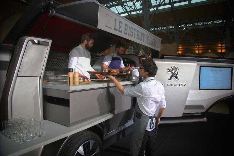  - Peugeot Design Lab présente son "food truck" 1