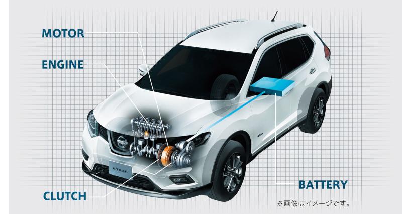  - Nissan X-Trail, version hybride au Japon 1