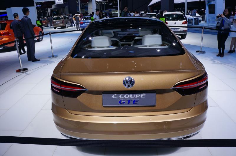  - Shanghai 2015 live : Volkswagen C Coupe GTE Concept 1