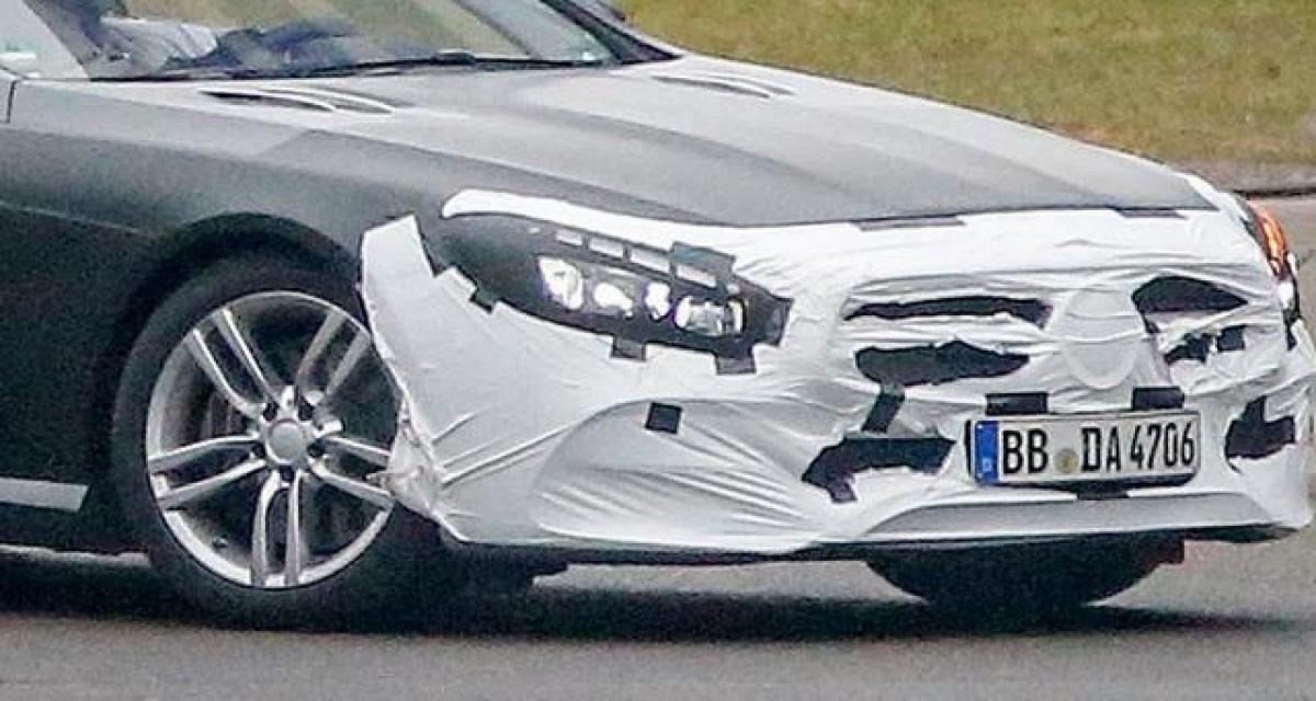 Mercedes SL : spyshots et indiscrétions