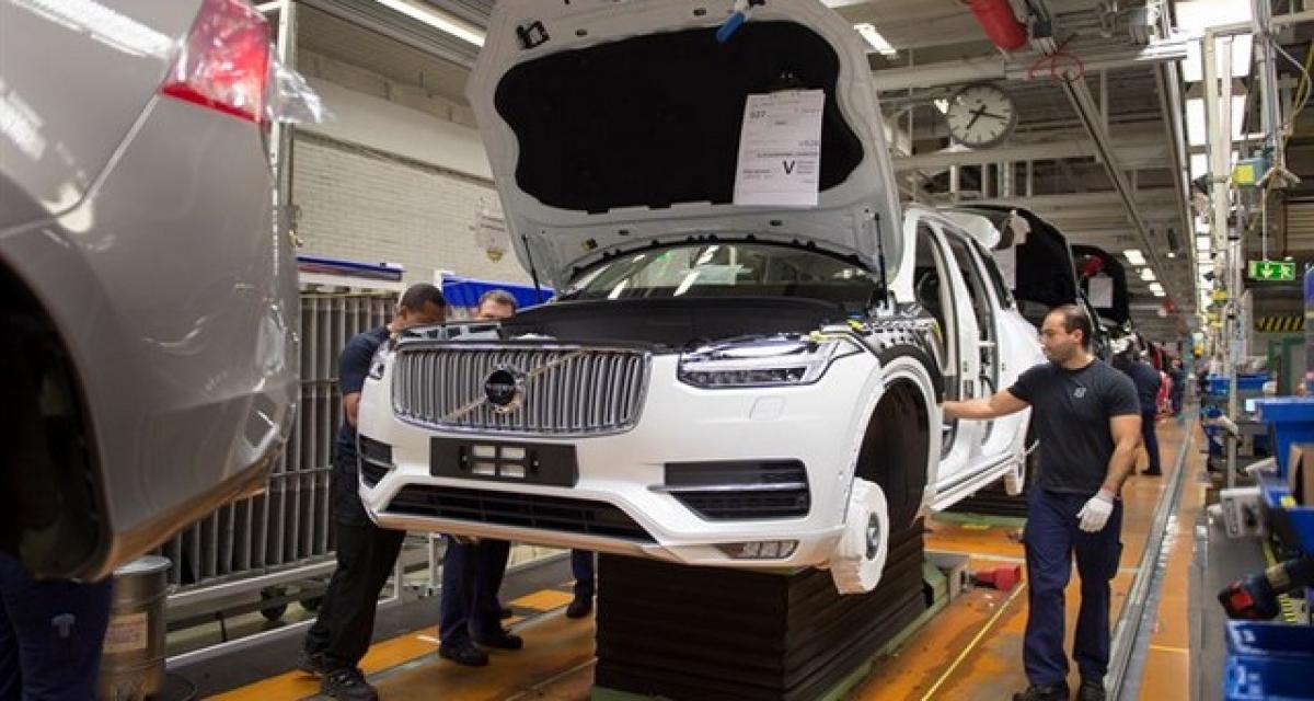 Volvo augmente la production du XC90