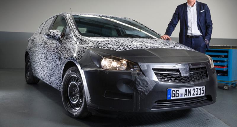  - La nouvelle Opel Astra confirmée pour le salon de Francfort 2015