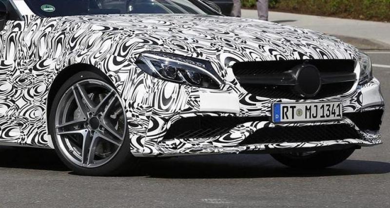 - Spyshot : la Mercedes C63 AMG Coupé débusquée