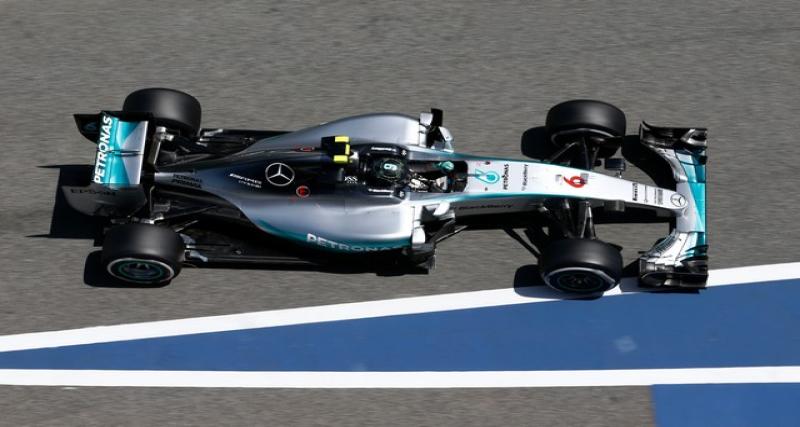 - F1 Barcelone 2015: Rosberg confirme en course