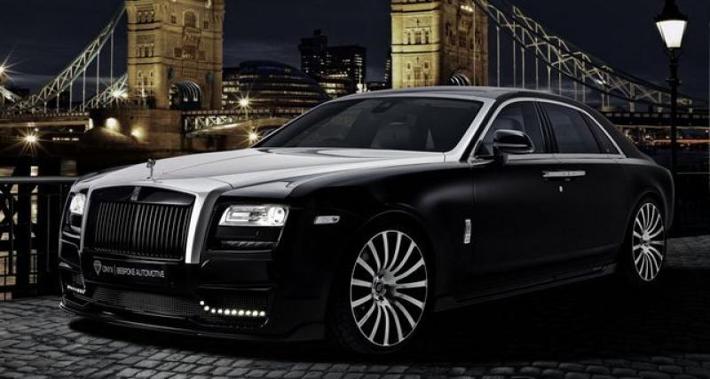  - Onyx Concept et la Rolls-Royce Ghost San Moritz
