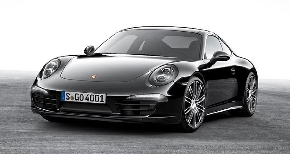 Porsche 911 Carrera et Boxster : Black Edition
