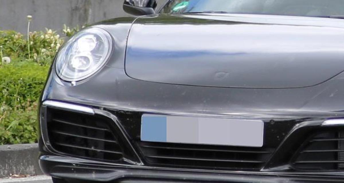 Spyshots : Porsche 911 restylée