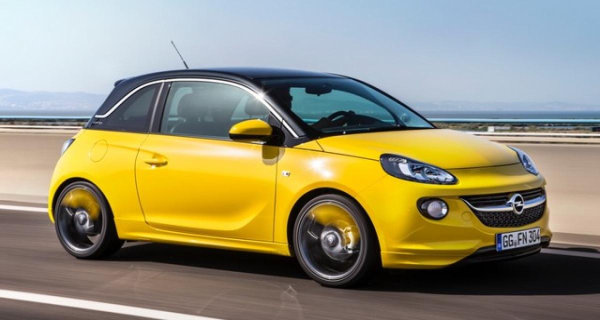 Opel Adam : la transmission Easytronic 3.0 arrive