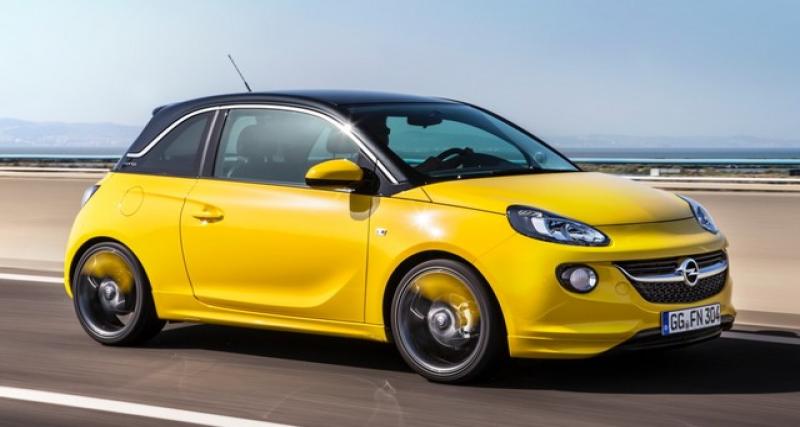  - Opel Adam : la transmission Easytronic 3.0 arrive