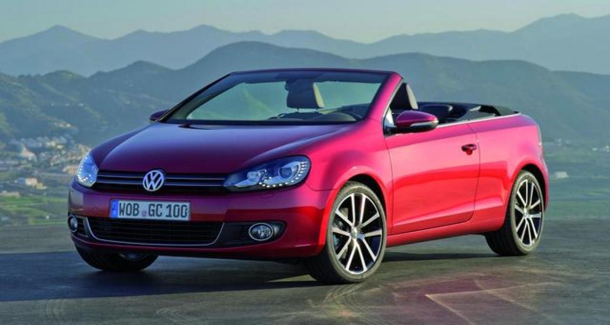 Euro 6 pour la Volkswagen Golf Cabriolet
