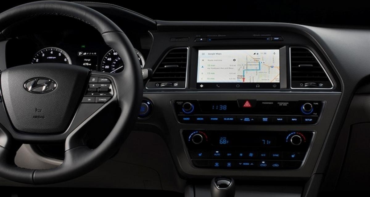 Hyundai Sonata : premiere voiture avec Android Auto